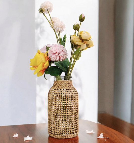 The Rustic Weave Vase